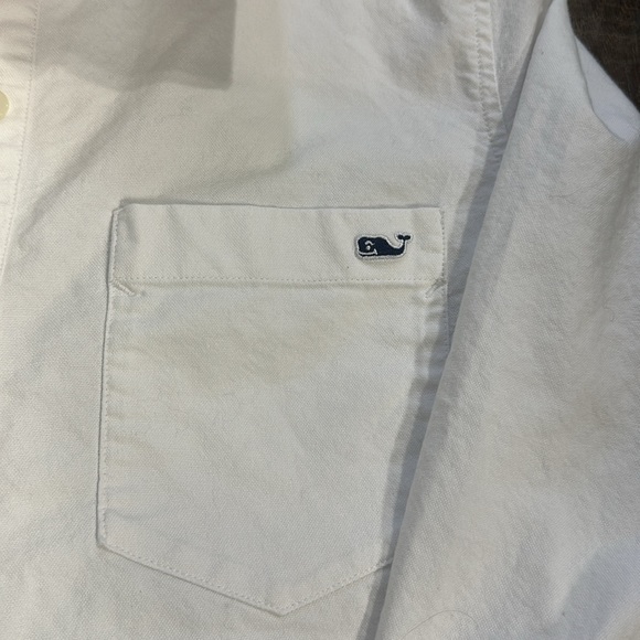 NWT Relaxed Oxford Button Down Shirt - Vineyard Vines Womens size 4 - Picture 4 of 5